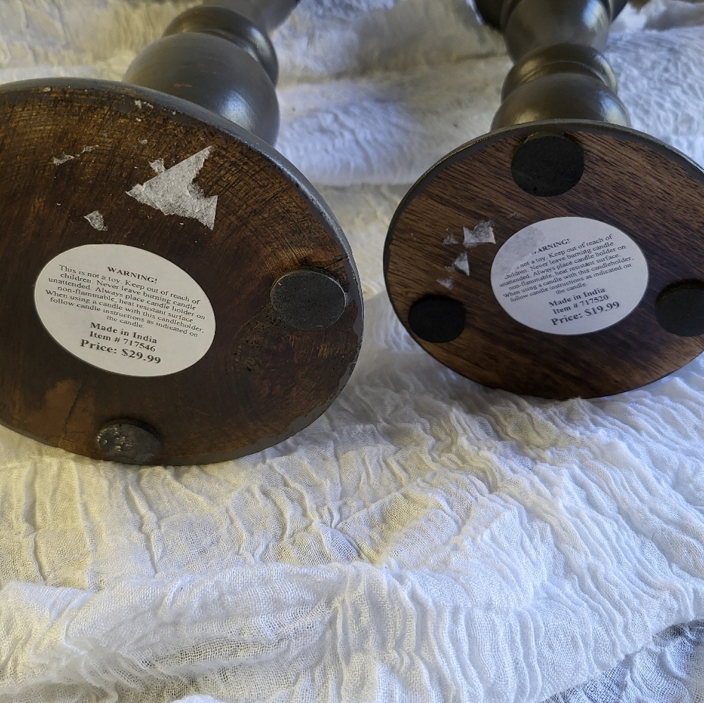 Candlestick pair - Picture 2 of 2